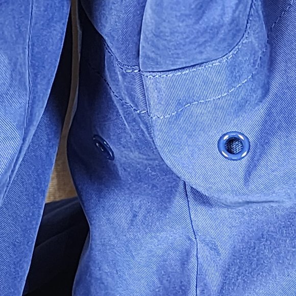 Like New Norm Thompson Zip Front Knit Lined Bomber Jacket size Medium Petite WOW - Picture 8 of 15